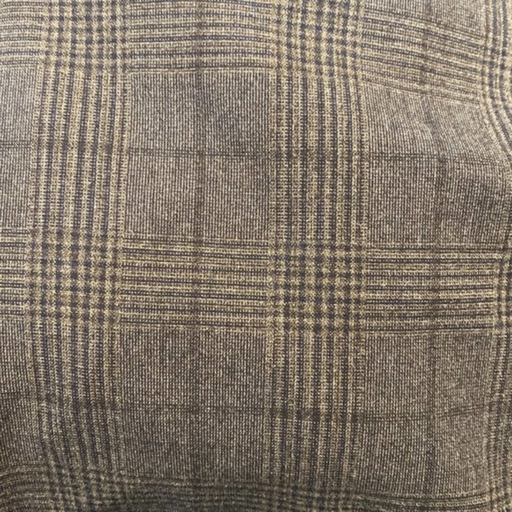 ZARA Man PLAID SUIT PANTS Grey SZ. 32 - Picture 5 of 6